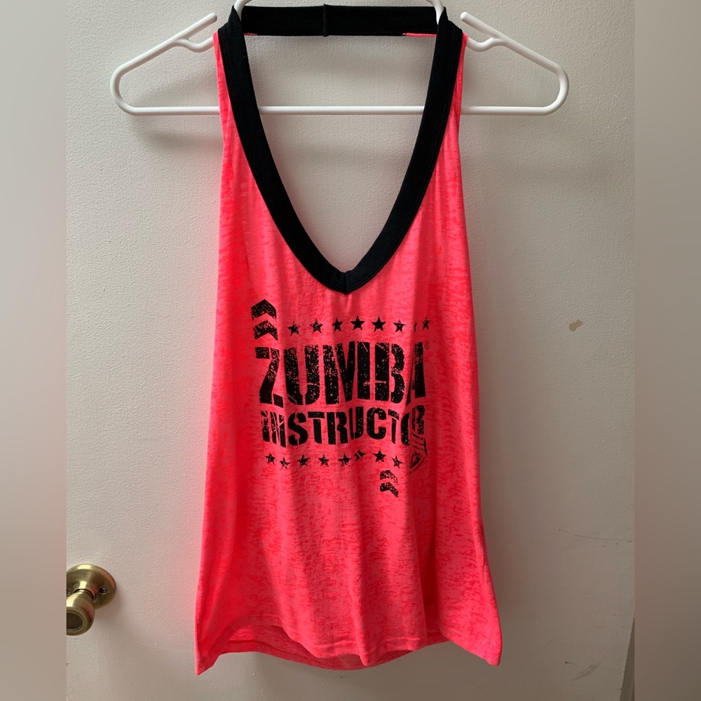 Zumba Fitness Instructor Tank Top. Size Large.